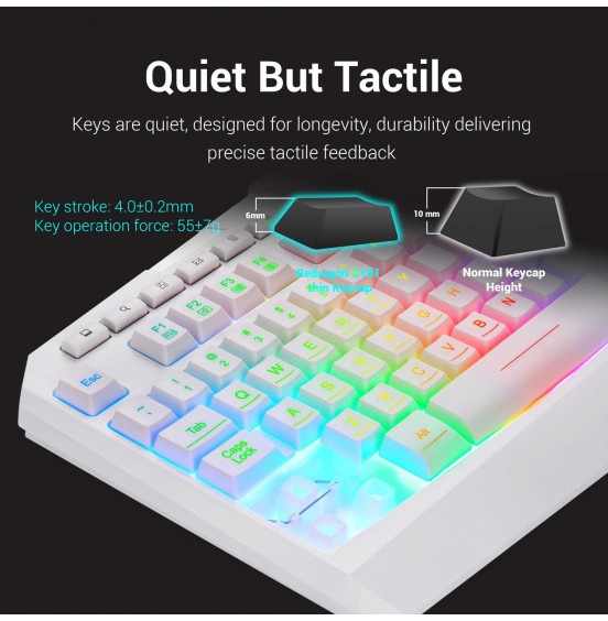 Redragon S101 Wired Gaming Keyboard and Mouse Combo RGB Backlit Gaming Keyboard with Multimedia Keys Wrist Rest and Red Backlit Gaming Mouse 3200 DPI for Windows PC Gamers (Black) Redragon S101 Wired Gaming Keyboard and Mouse Combo RGB Backlit Gaming Keyboard with Multimedia Keys Wrist Rest and Red Backlit Gaming Mouse 3200 DPI for Windows PC Gamers (Black)