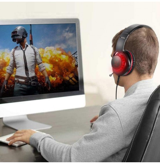 Pacrate Gaming Headset with Microphone for Laptop Xbox One Headset Computer PC Noise Cancelling Gaming Headphones with Microphone Stereo PS4 Headset for Kids Adults LED Lights Deep Bass Pacrate Gaming Headset with Microphone for Laptop Xbox One Headset Computer PC Noise Cancelling Gaming Headphones with Microphone Stereo PS4 Headset for Kids Adults LED Lights Deep Bass